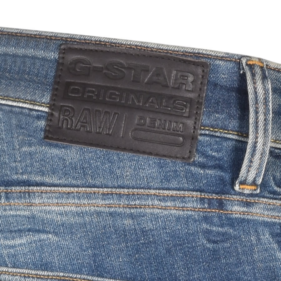 Alternative Image for ProductG Star Raw Revend Skinny Jeans Blue3